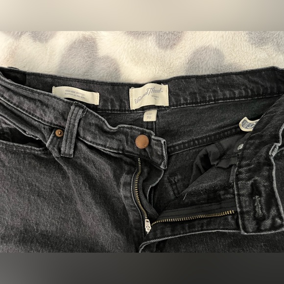 Universal thread black wash boot cut jeans - Picture 3 of 3